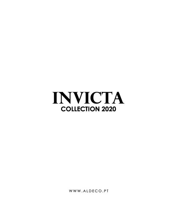 INVICTA COLLECTION 2020 - CATALOGUE, Aldeco Comércio Internacional S.A. Aldeco Comércio Internacional S.A.