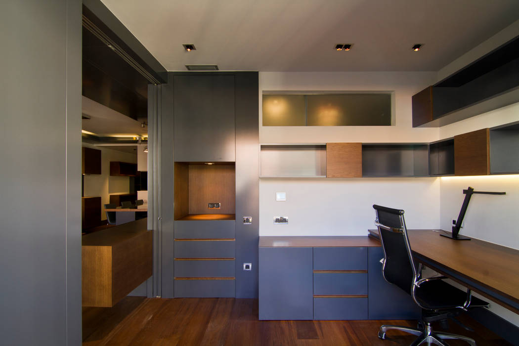 Apartamento en Sagrada Familia, MANUEL TORRES DESIGN MANUEL TORRES DESIGN Study/office Wood Wood effect