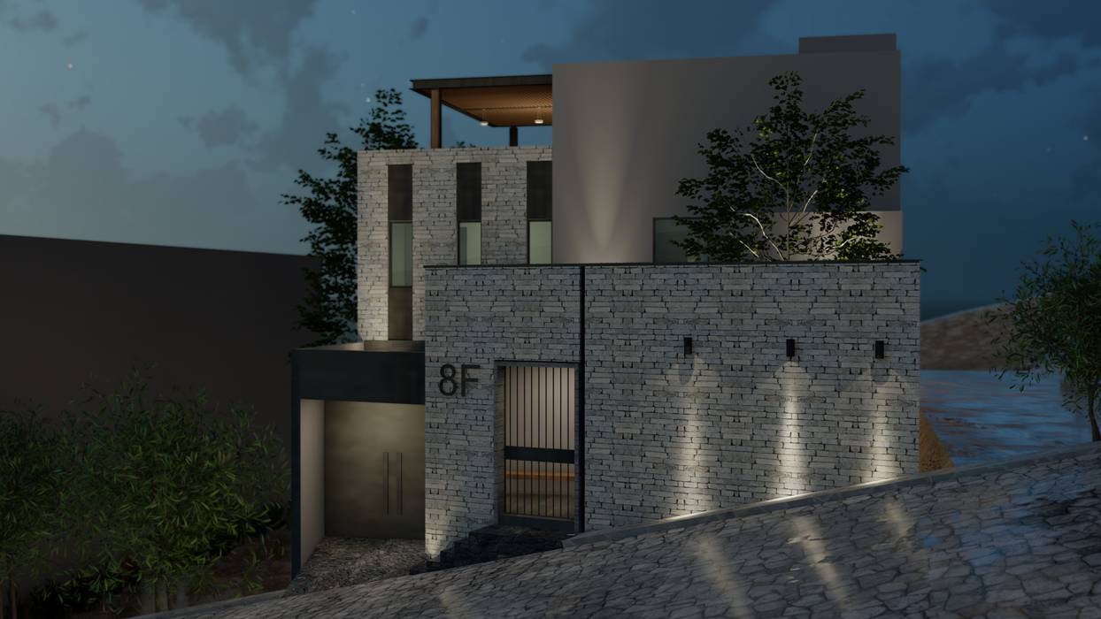 PROYECTO; SAN MIGUEL DE ALLENDE, GUANAJUATO., Scale Arquitectos Scale Arquitectos Modern houses