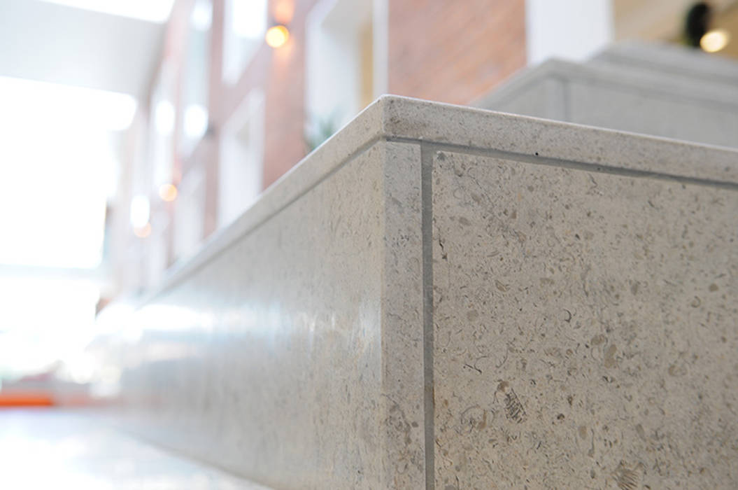 SOCIAL OG SUNDHEDSSKOLE - Herning, Dk, Mocamar Limestone Mocamar Limestone Commercial spaces Limestone Schools