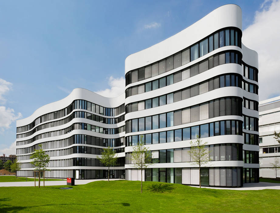 Pantarhei, Düsseldorf Tom Reindel, Architektur- und Werbefotografie Moderne Häuser Büro