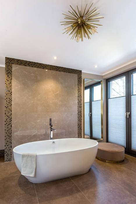 Badezimmer Asian Style, CONSCIOUS DESIGN - Interiors by Nicoletta Zarattini CONSCIOUS DESIGN - Interiors by Nicoletta Zarattini Asian style bathroom Tiles