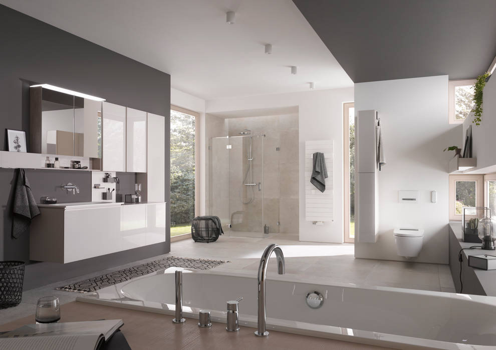 Serie Deep , herzbach GmbH herzbach GmbH Modern style bathrooms