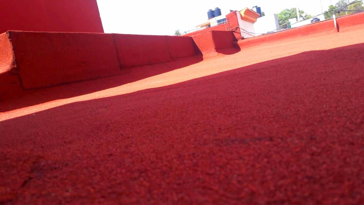 Impermeabilización prefabricado rojo terracota IMPERCORT