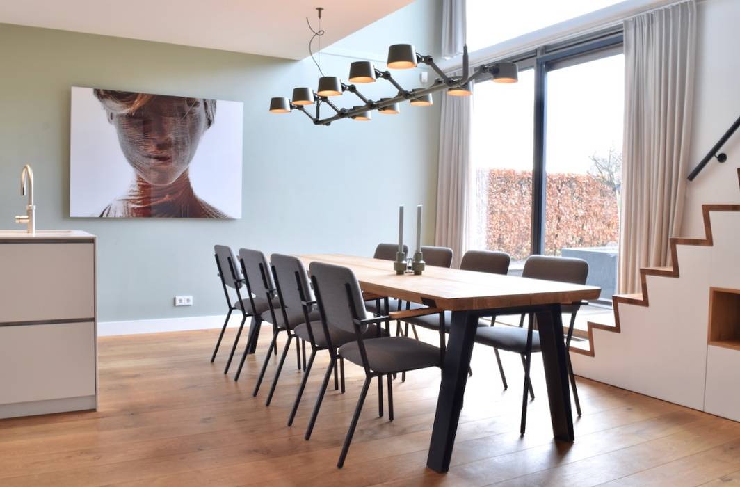 Woonhuis Zwolle, Atelier09 Atelier09 Scandinavian style dining room