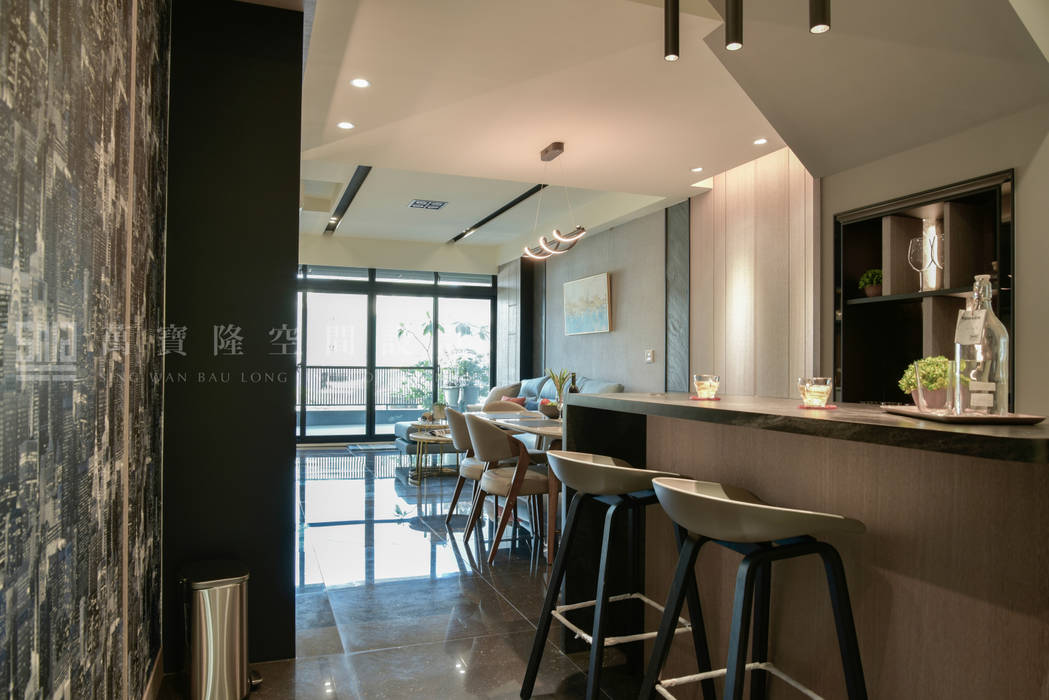 老屋新力/品悟.新敘, SING萬寶隆空間設計 SING萬寶隆空間設計 Modern dining room