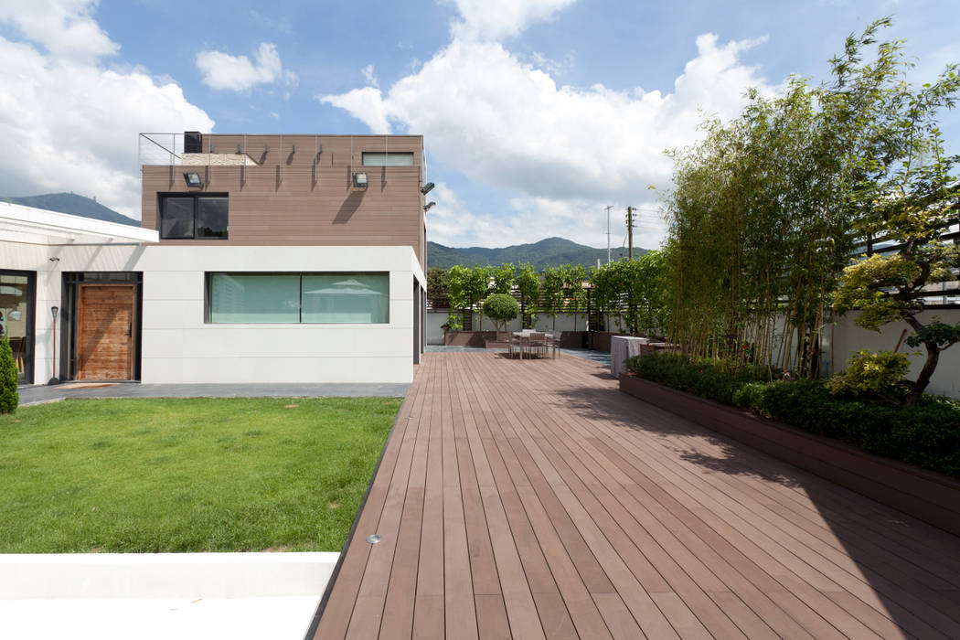 Hong Kong TP Residence, Office for Fine Architecture Office for Fine Architecture Jardins de fachada