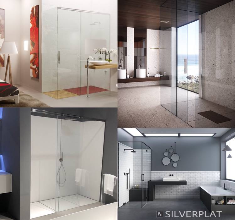 DOCCE DESIGN SILVERPLAT Bagno moderno doccia bagno arredo casa moderno design ristrutturazione architetto