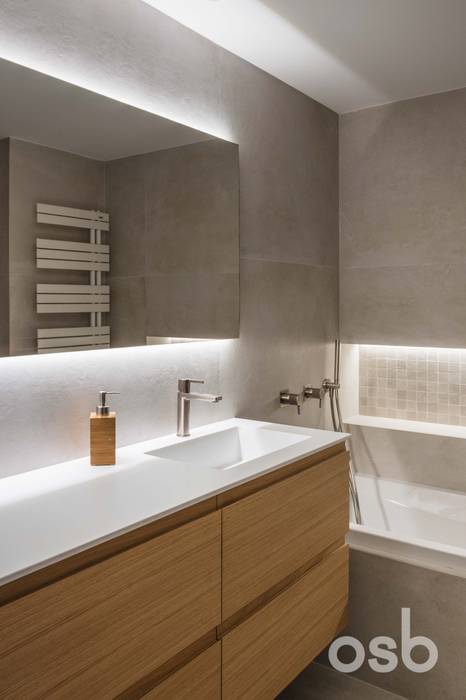 bélgica, osb arquitectos osb arquitectos Modern bathroom