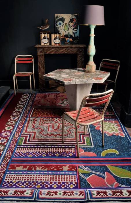Les tapis, une place à part, Création Contemporaine Création Contemporaine Modern living room