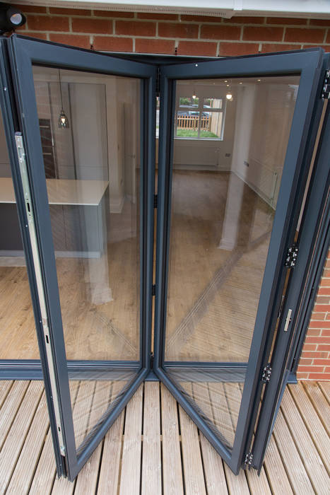 Rear Extension Bifold Door RS Architects Glass doors