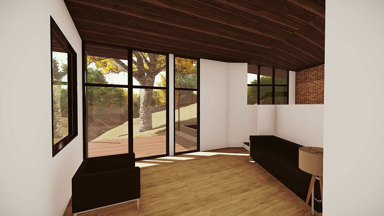Proyecto B.M. , MS Arquitectos MS Arquitectos Modern living room