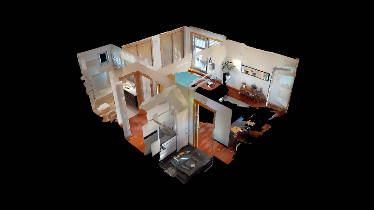 Visita virtual 3D Apartamento - Porto, 3D360 3D360 Casas modernas