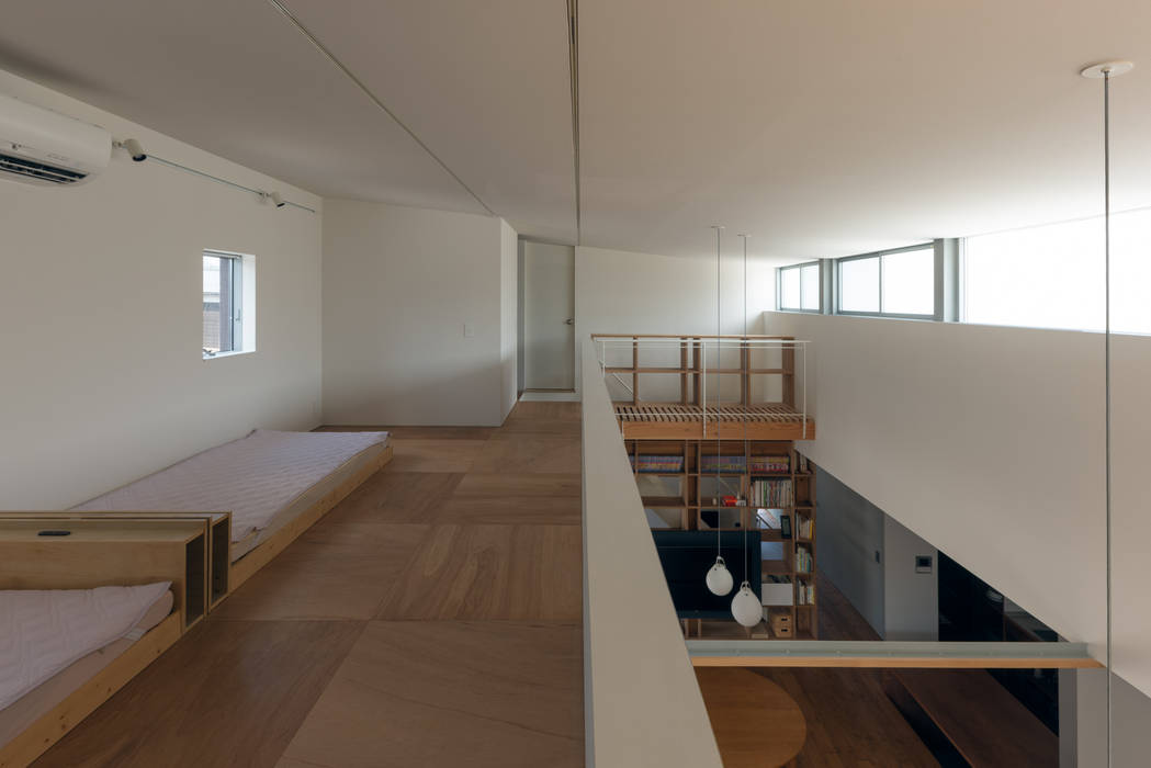 is house, Takeru Shoji Architects.Co.,Ltd Takeru Shoji Architects.Co.,Ltd Chambre d'enfant originale