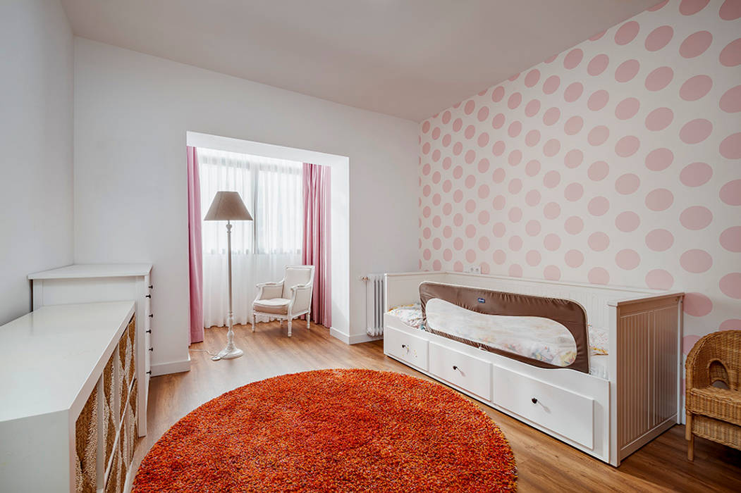 Reforma Integral de Apartamento en Madrid, OOIIO Arquitectura OOIIO Arquitectura Kamar tidur anak perempuan