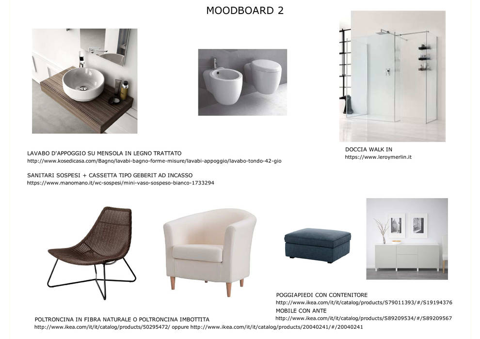 Progettazione online e studio d'arredo online: assistenza allo shopping Arch. Sara Pizzo – Studio 1881 Bagno moderno Legno Effetto legno progettazione online, studio d'arredo online, progetto online, moodboard, palette colori, consigli arredo, architetto online, ristrutturazione, online,Lavabi