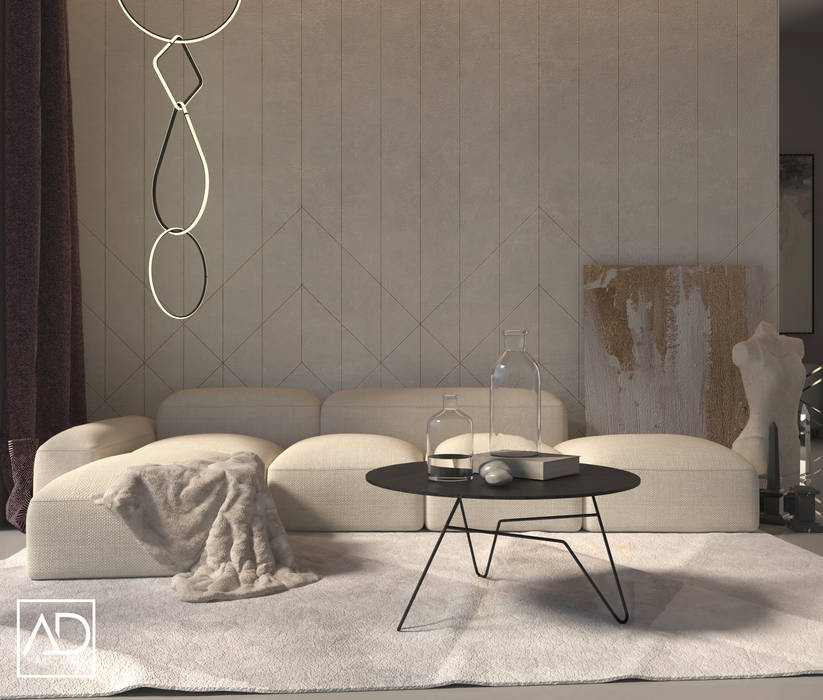 Cozy Livingroom, Alessia Damiano Alessia Damiano Salas de estilo moderno