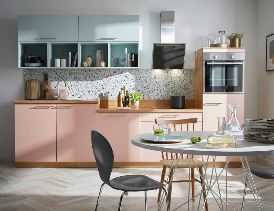 Moderner Pastell-Traum von Contur Küchen, Spitzhüttl Home Company Spitzhüttl Home Company Keukenblokken