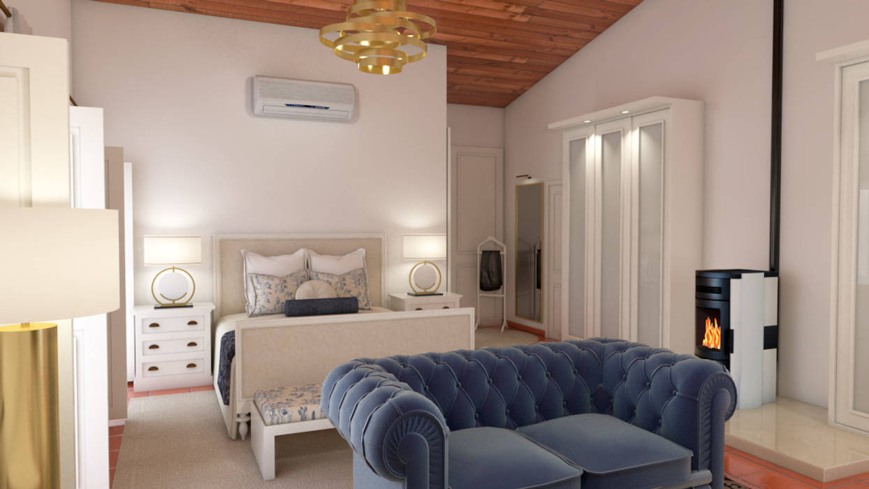 The Spacealist - Arquitectura e Interiores Kamar Tidur Klasik