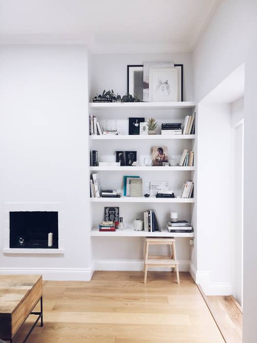 Living room | Home renovation in North London The White Interior Design Studio Living room