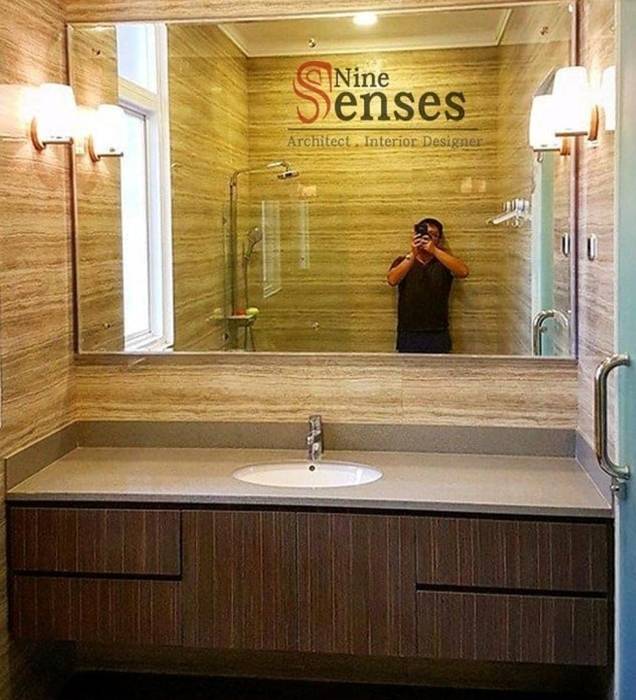 Banjarmasi Mr W, 9 senses architecture 9 senses architecture Modern style bathrooms Marble