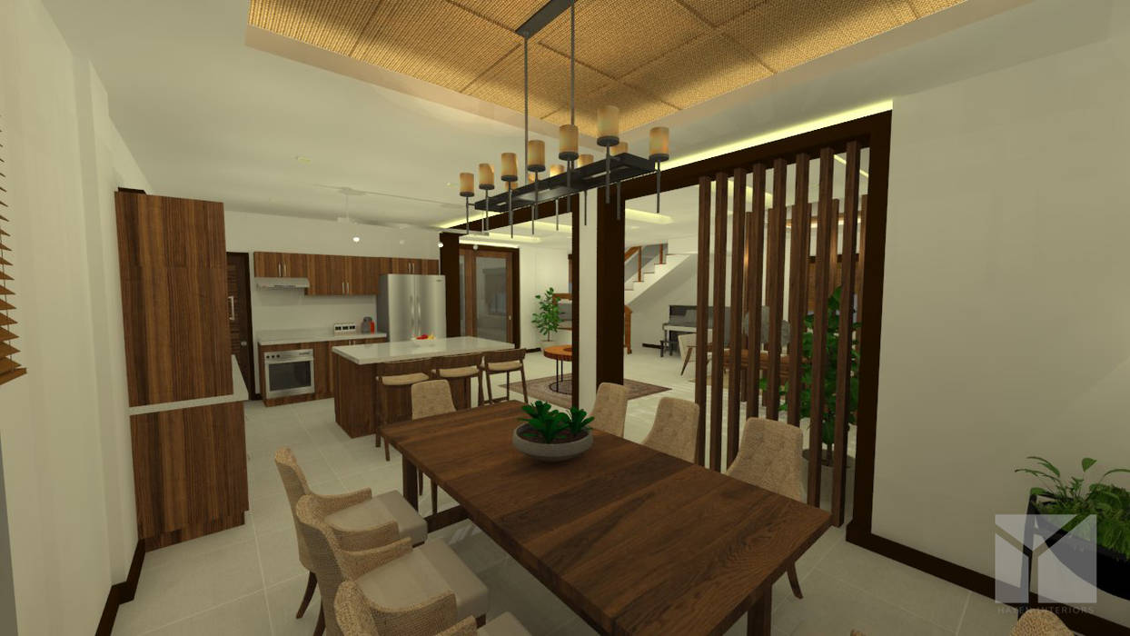 Capitol Homes: 2-Storey House, Hayen Interiors Hayen Interiors Modern dining room