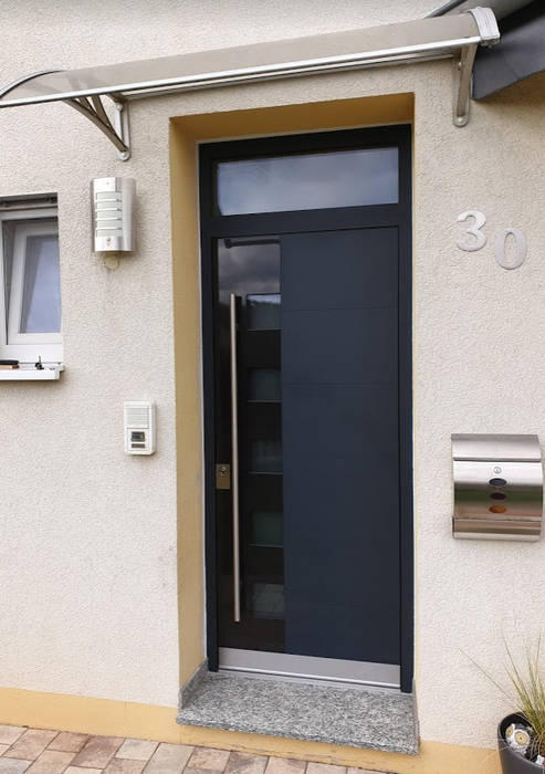 Inotherm Haustüren, 1001-Tuer.de 1001-Tuer.de Front doors Aluminium/Zinc