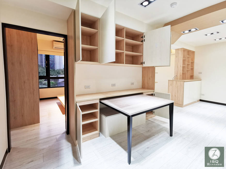 新北市汐止區, ISQ 質の木系統家具 ISQ 質の木系統家具 Minimalist dining room