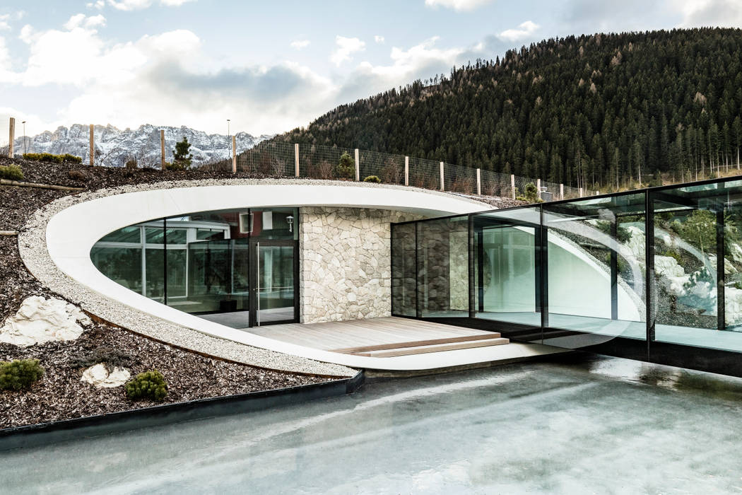 Alpenroyal Hotel, Hearts of Dolomites - Casseforme per la prefabbricazione, Arbloc Arbloc Espacios comerciales Concreto reforzado Hoteles