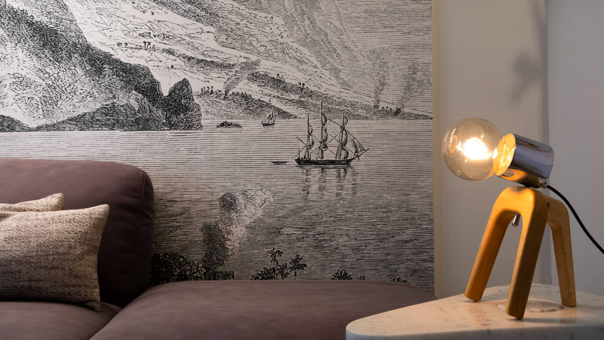 LIGHTHOUSE - Lampada da tavolo, brArtdesign brArtdesign Living Room Lighting