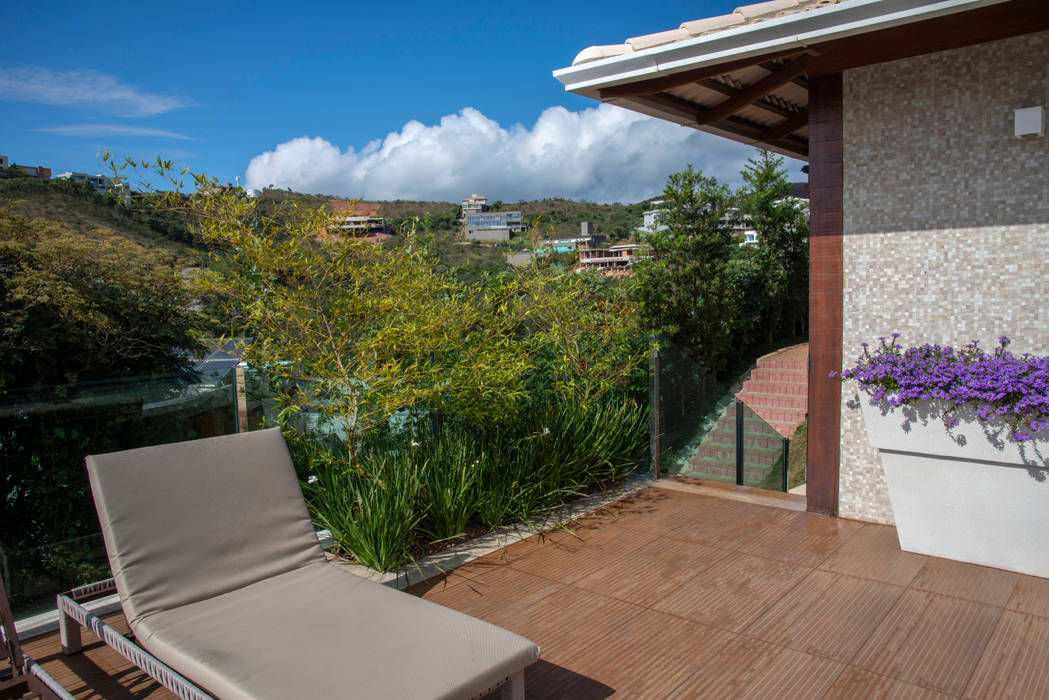 Residência em Nova Lima - MG CP Paisagismo Jardins tropicais