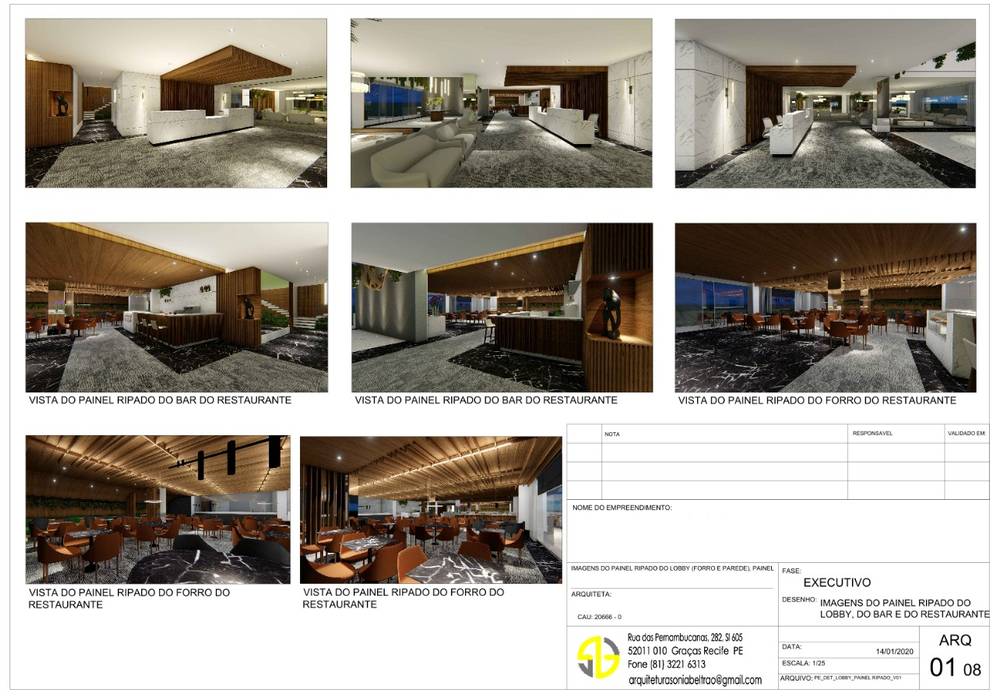 Projeto executivo para um Hotel Urbano | Maputo, Moçambique - África, Arquitetura Sônia Beltrão & associados Arquitetura Sônia Beltrão & associados Ruang Komersial MDF Hotels