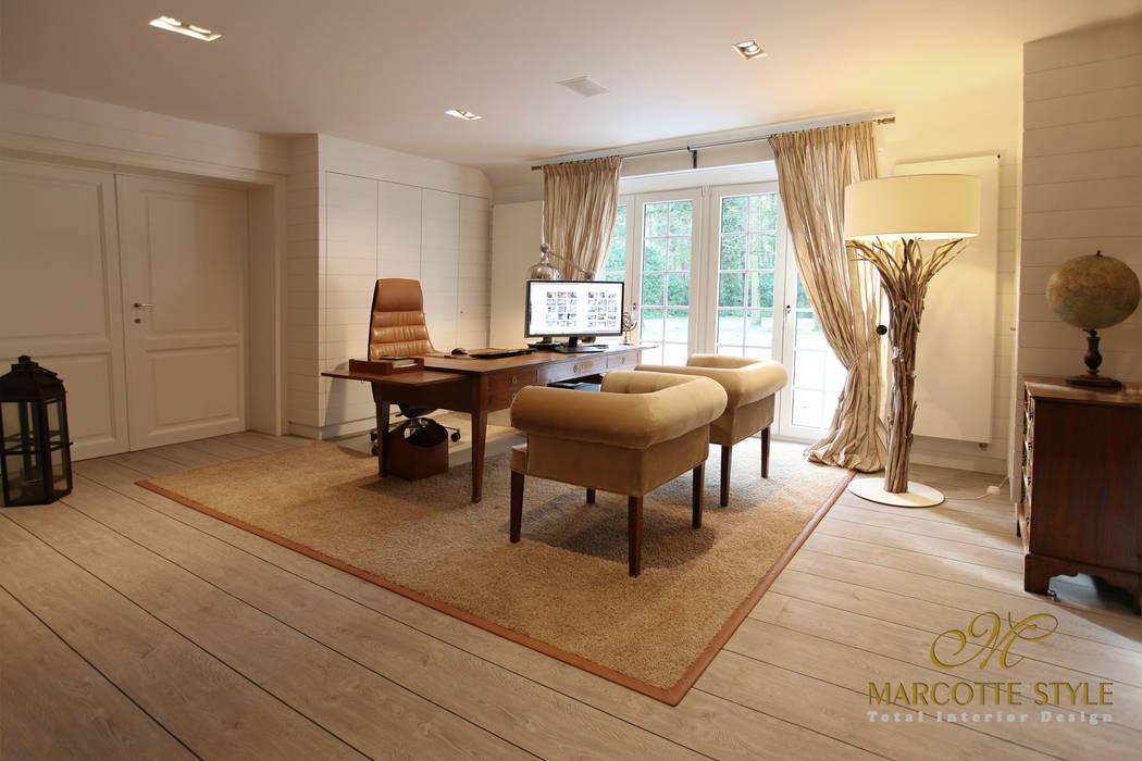 villa landelijke stijl antwerpen, Marcotte Style Marcotte Style Classic style study/office