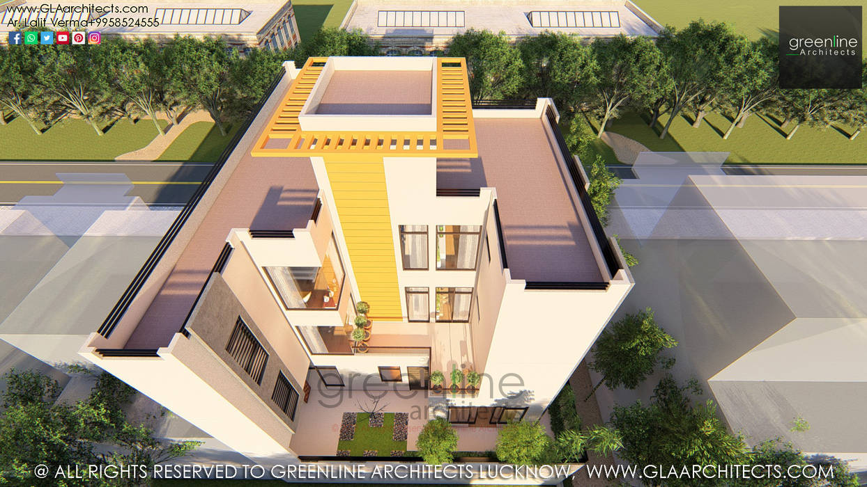 2000 sqft house design modern houses by greenline ...
