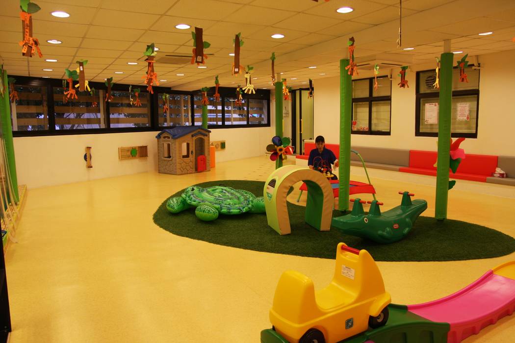 The indoor playground Liger Design Studio Hospitals