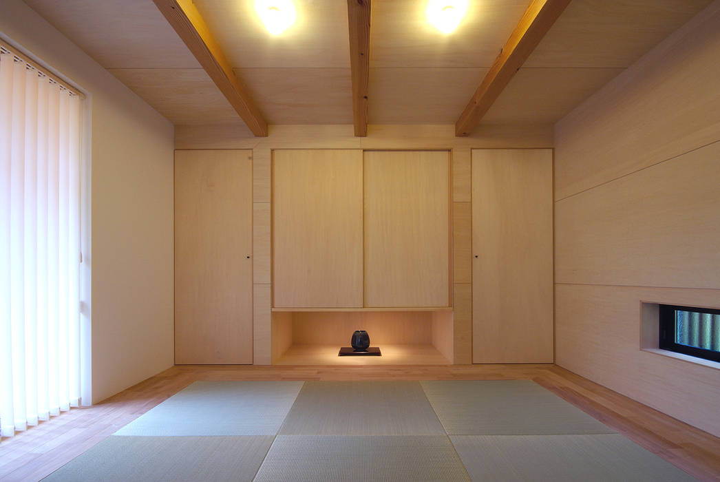 タタミルーム 有限会社笹野空間設計 モダンデザインの 多目的室