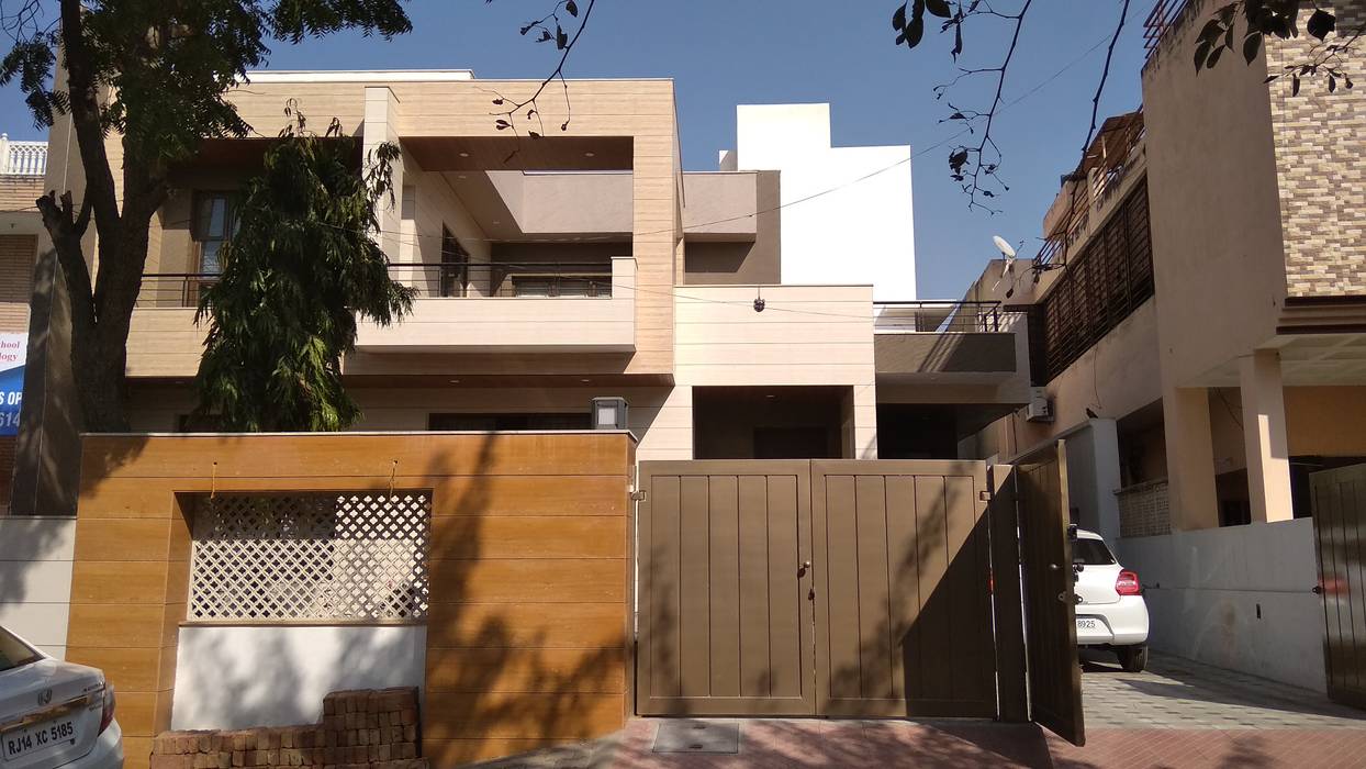 harvinder singh, architect kunal bardia architect kunal bardia Modern Houses