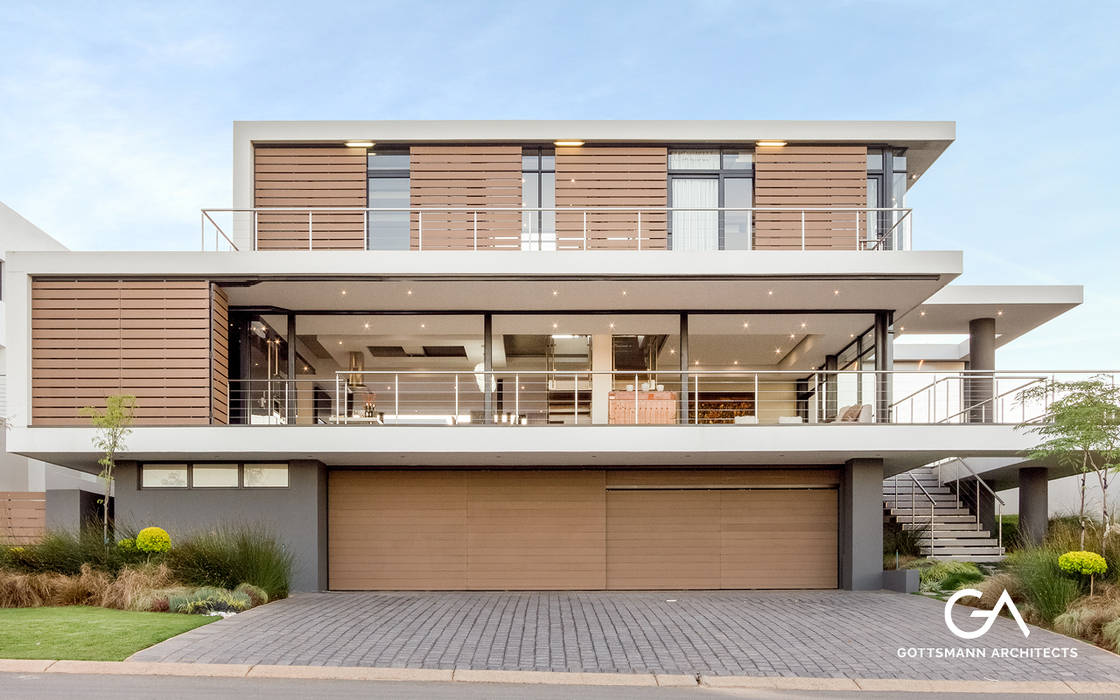 House Vista, Gottsmann Architects Gottsmann Architects Modern houses Wood-Plastic Composite