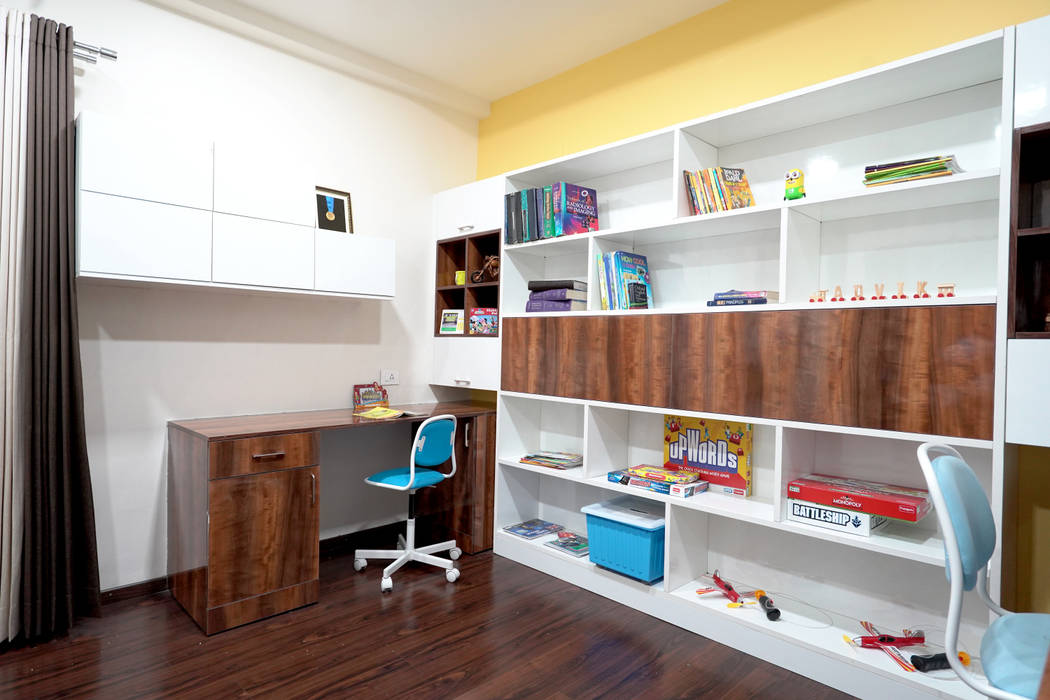 Study Room HomeLane.com Boys Bedroom Study Room