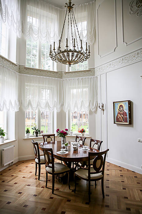 Дизайн интерьера загородного дома, Дизайнер Ольга Айсина Дизайнер Ольга Айсина Classic style dining room