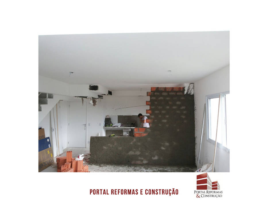 DUPLEX |B+R| - REFORMA COMPLETA, Portal Reformas & Construção Portal Reformas & Construção Minimalist dining room
