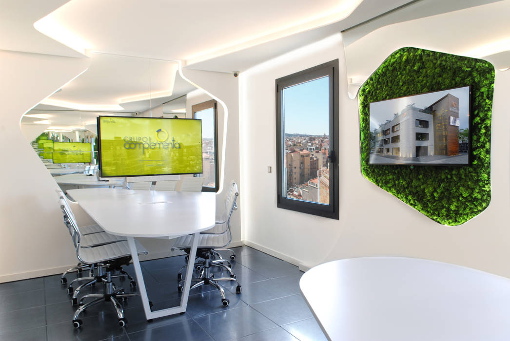 OFICINAS EN AVENIDA DIAGONAL DE BARCELONA, MANUEL TORRES DESIGN MANUEL TORRES DESIGN Commercial spaces Offices & stores