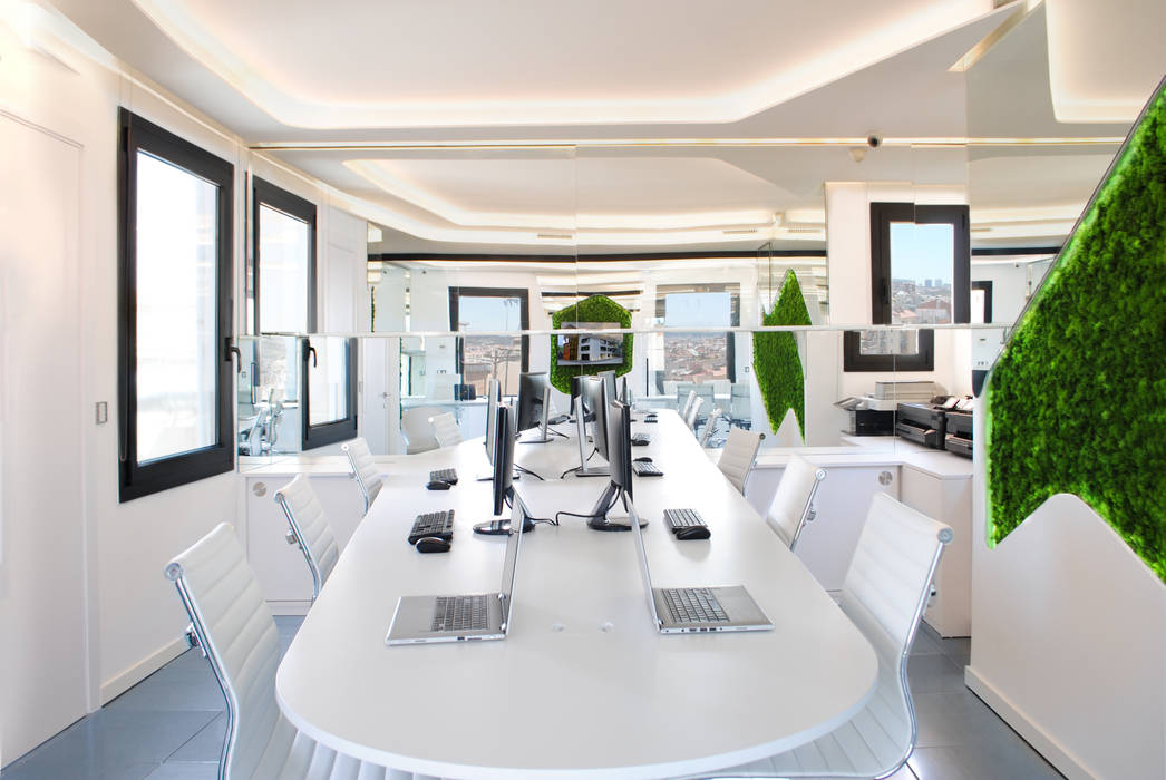 OFICINAS EN AVENIDA DIAGONAL DE BARCELONA, MANUEL TORRES DESIGN MANUEL TORRES DESIGN Commercial spaces Offices & stores