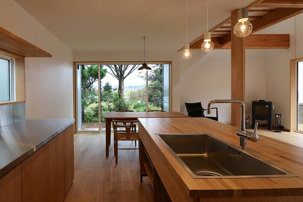 伊藤瑞貴建築設計事務所 Kitchen Homify