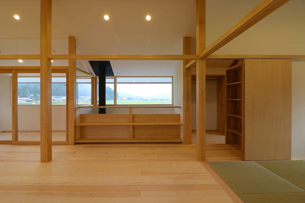 伊藤瑞貴建築設計事務所 Modern Style Bedroom Homify