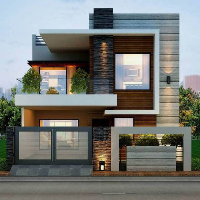 BUILDING VIEW COMPASS DESIGNS Villas Plant,Property,Building,Sky,Fixture,Rectangle,Interior design,Architecture,Shade,Tree