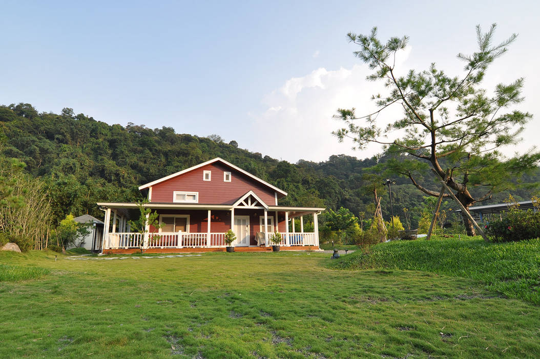 南投埔里-傅公館, 居林木構建築｜木屋設計｜木屋建造｜木屋保養｜整體規劃設計營建｜歡迎email聯繫 居林木構建築｜木屋設計｜木屋建造｜木屋保養｜整體規劃設計營建｜歡迎email聯繫 木屋 木頭 Wood effect