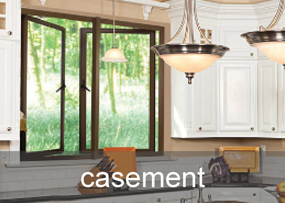 Aluminium Window - Casement Origin Aluminium (Pty) Ltd Modern windows & doors Aluminium/Zinc casement windows, aluminium, renovation, kitchen, bathroom, sliding windows