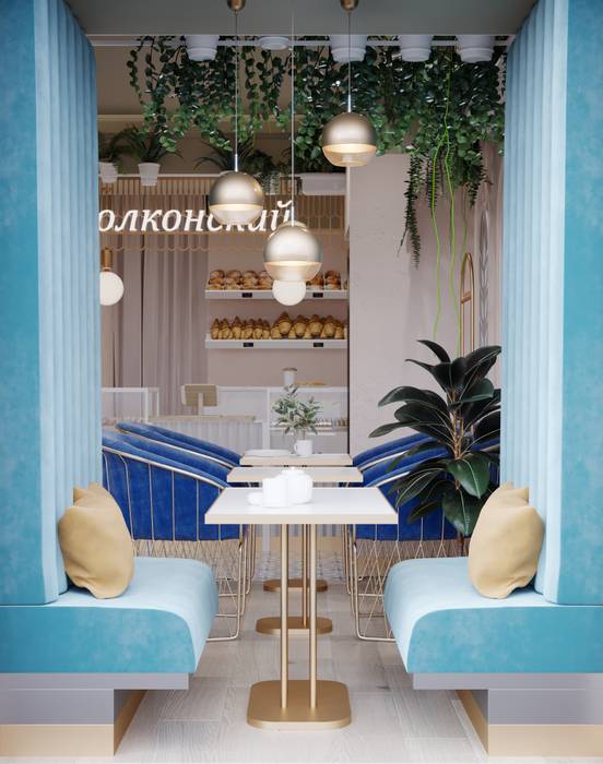 Кафе-пекарня Волконский, DoDesign DoDesign Eclectic style dining room