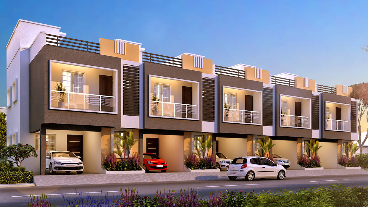 VILLAS FOR SALE, GREENPRO CONSTRUCTIONS PVT LTD GREENPRO CONSTRUCTIONS PVT LTD Éléments de cuisine